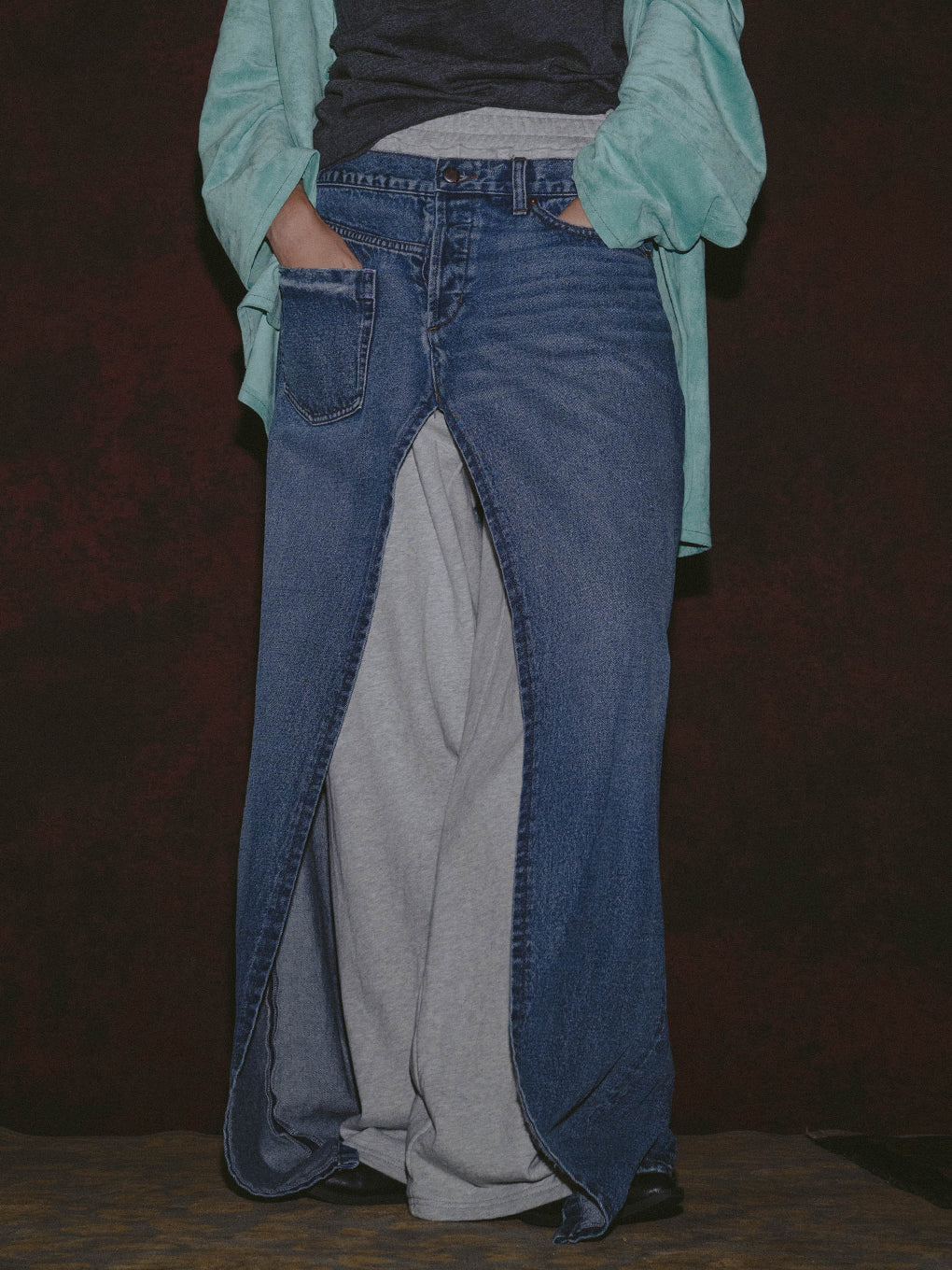 FRENCH TERRY E69 DENIM