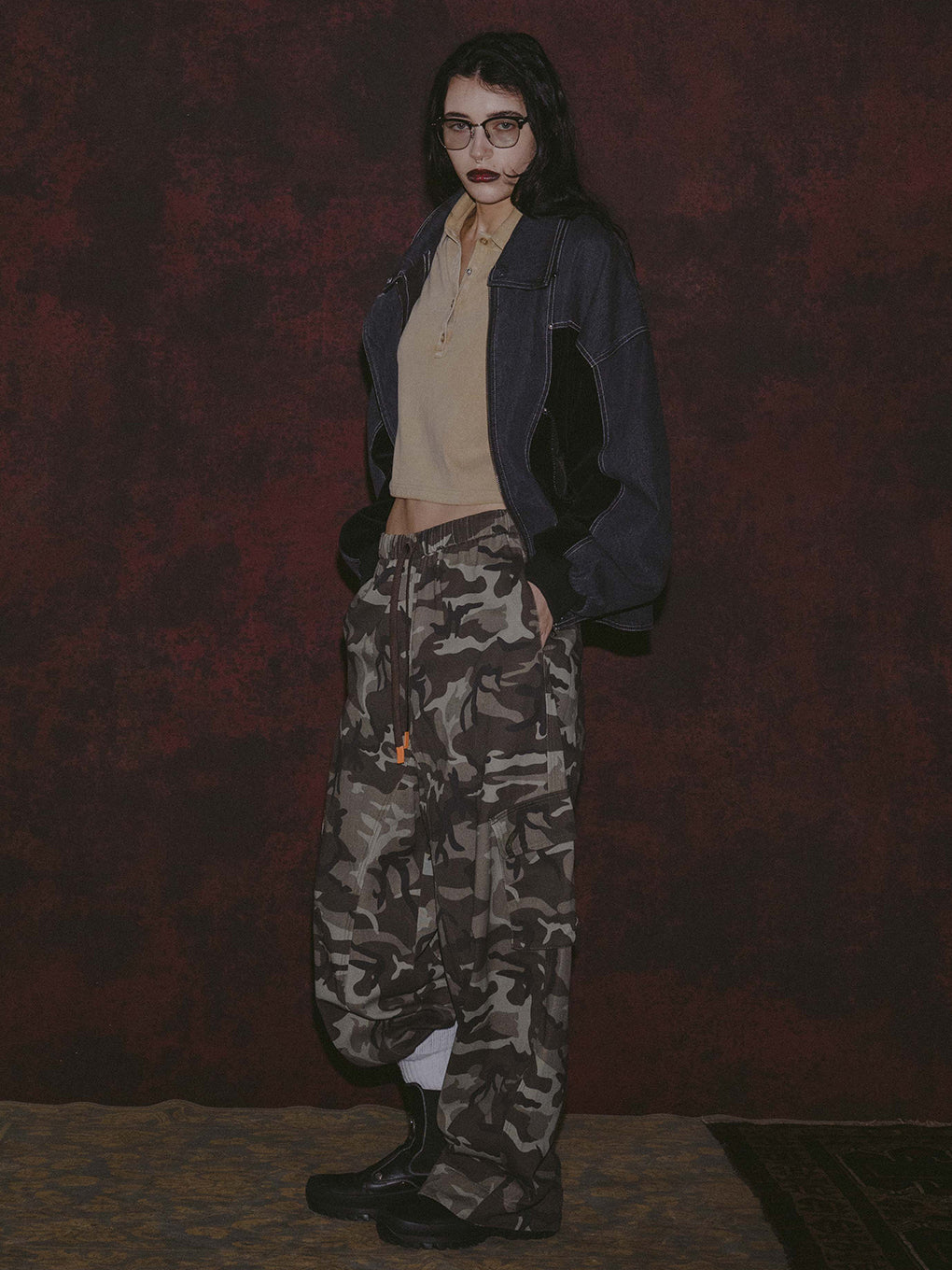 CAMOUFLAGE CAGO PANTS
