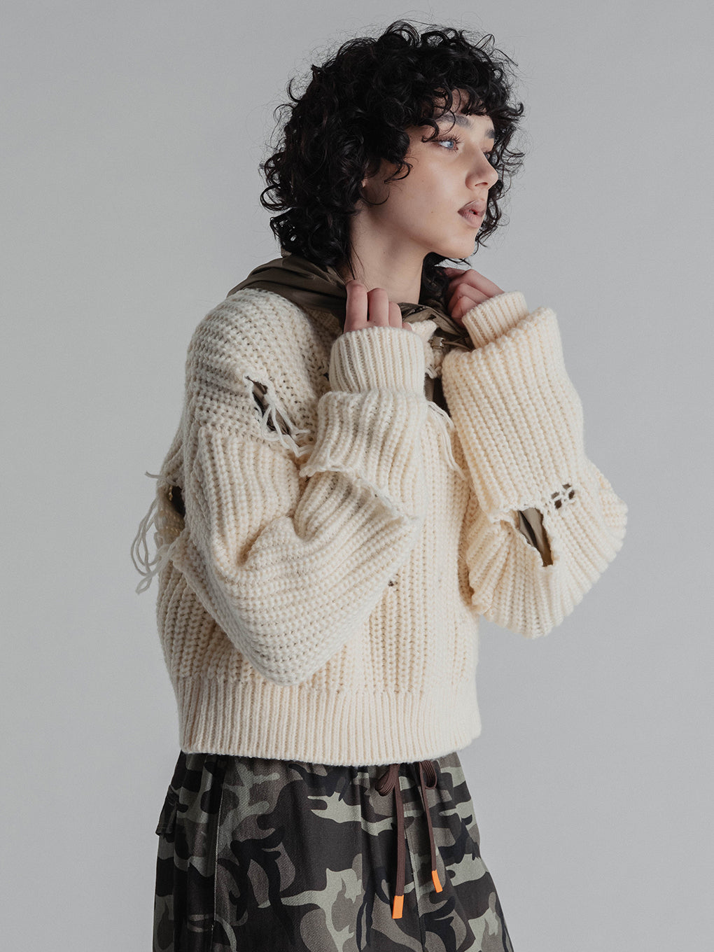 BOROBORO KNIT PULLOVER