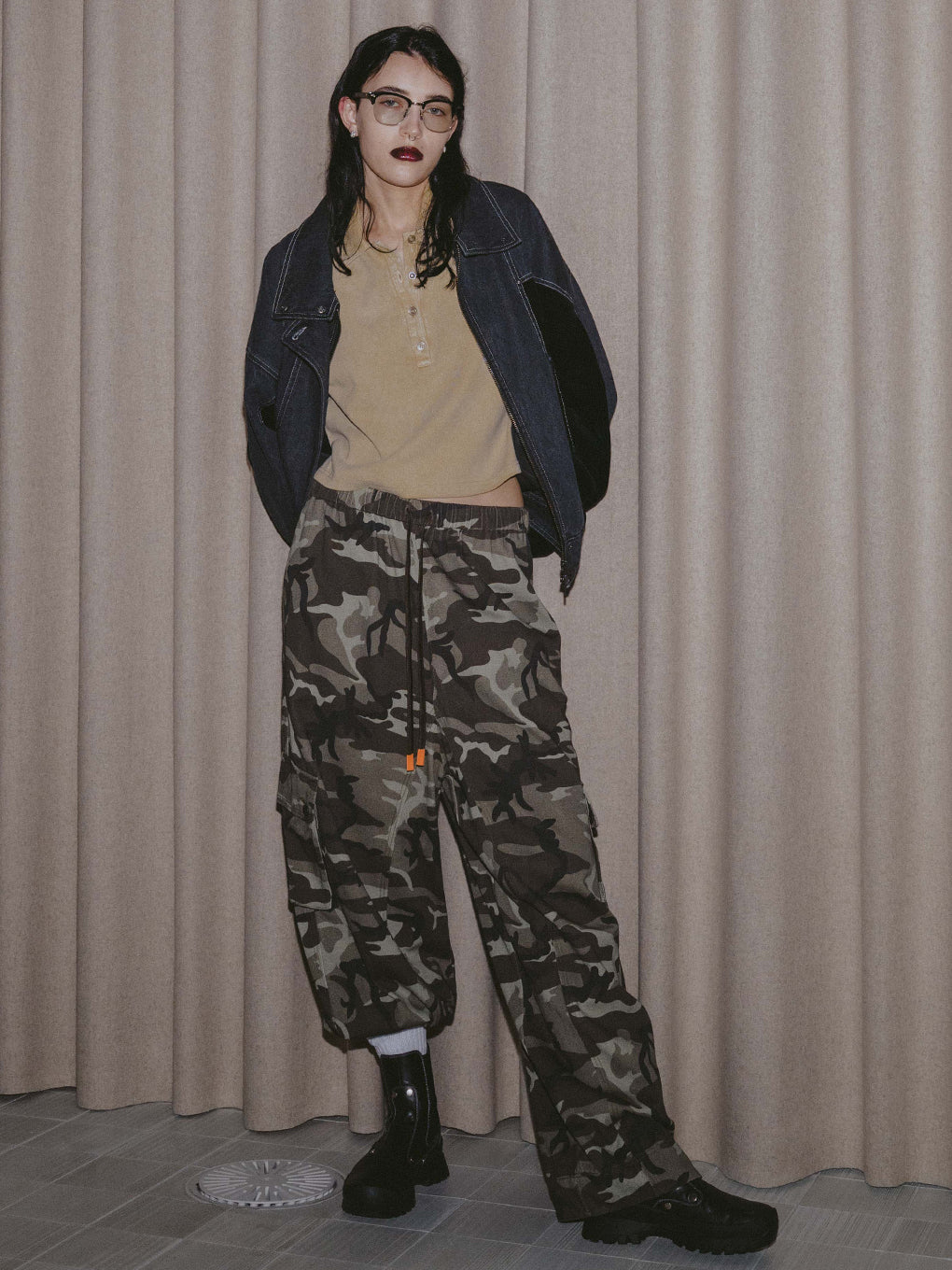 CAMOUFLAGE CAGO PANTS