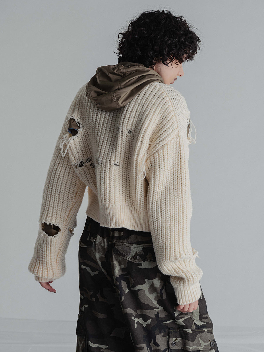 BOROBORO KNIT PULLOVER