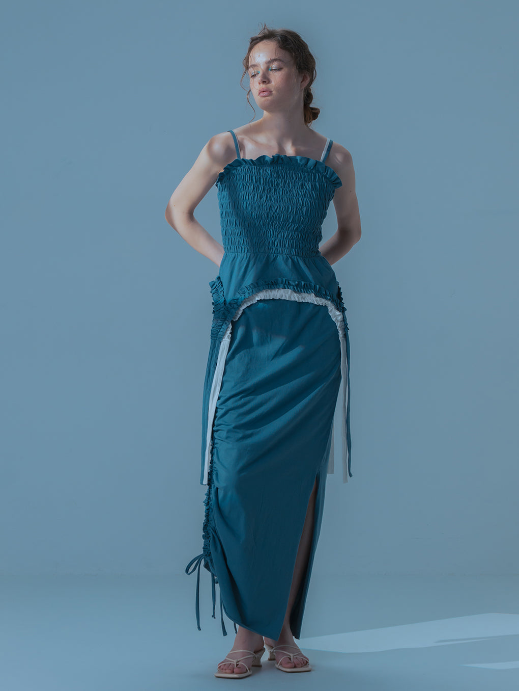 FRILL CUT SKIRT