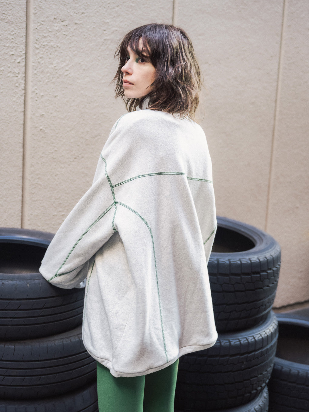DISCUS FRENCHTERRY HALF ZIP PULLOVER DISCUS FRENCHTERRY HALF ZIP PULLOVER