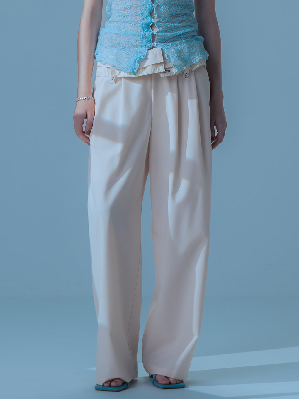 TURN BACK WAIST PANTS