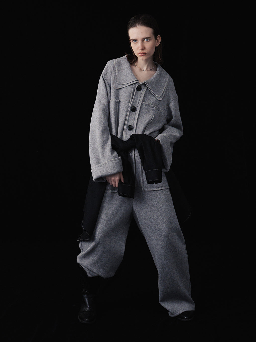 COZY PACTH JUMP SUIT