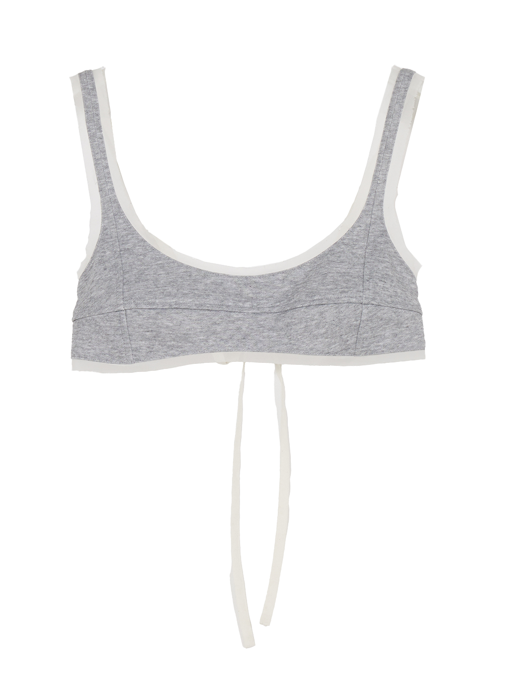 トップス ELCHELE FRENCH TERRY BUSTIER TANK FRENCH TERRY × LACE COLLECTION